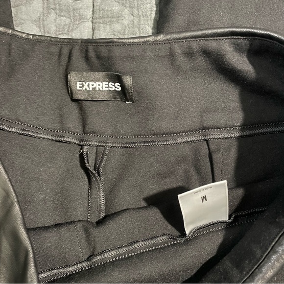 Like New Womans Express Black Dress Slacks - Picture 3 of 5